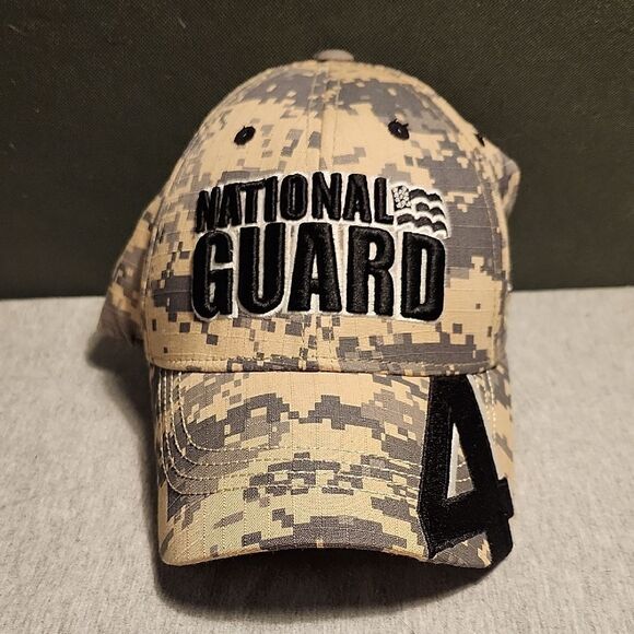 IZOD Formula One Racing National Guard 4 Briscoe Velcroback Hat - Picture 1 of 8